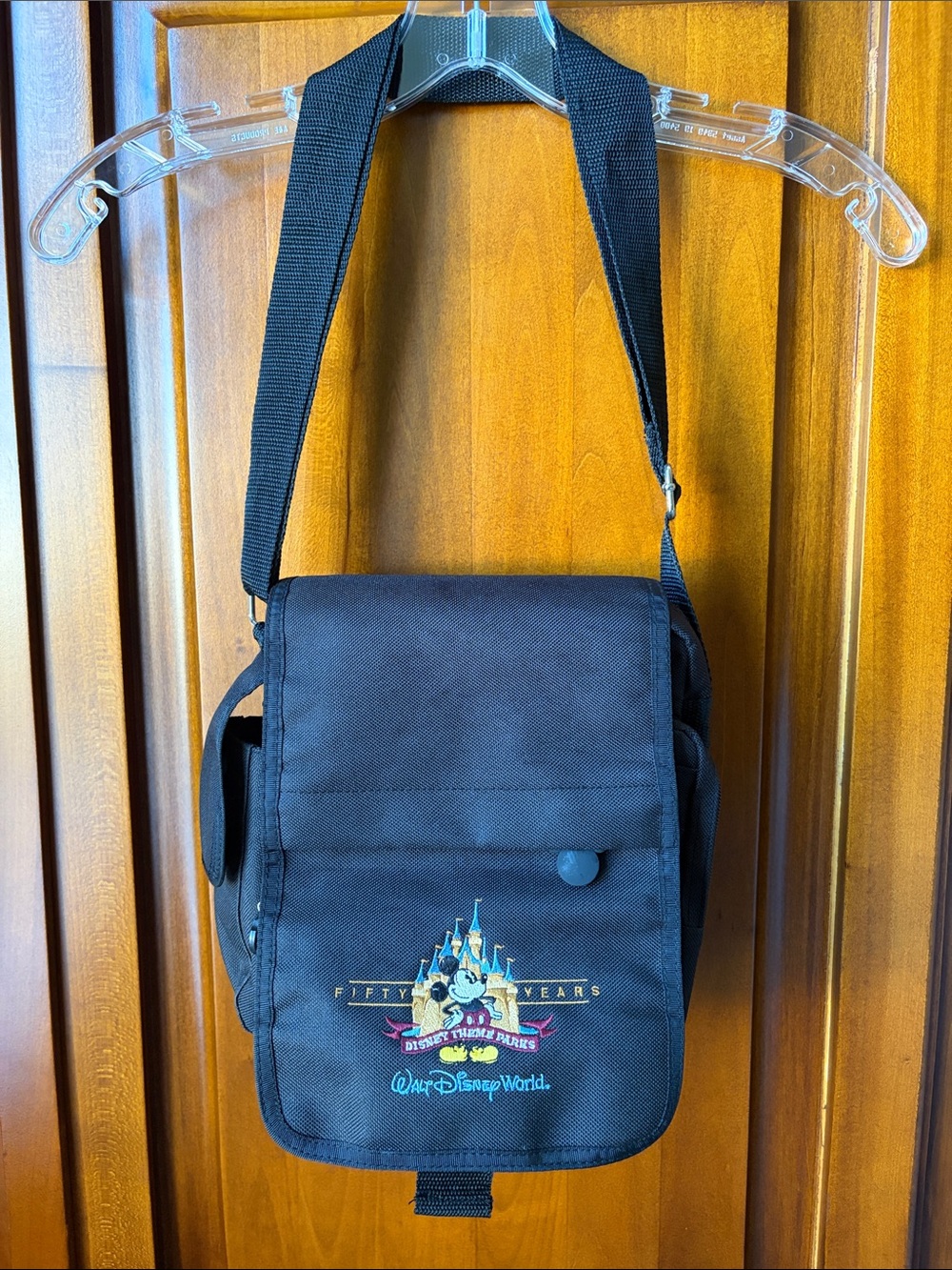 Disney Fifty Years Black CrossBody Bag